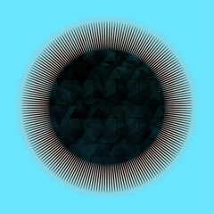 Illustration of the black sun