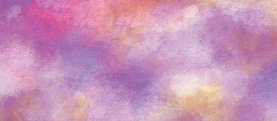 abstract watercolor pink blue purple background . Pink tone abstract sky and cloud, Colorful paper texture background.