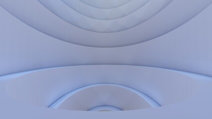 Obraz premium Abstract background round pattern 3d render