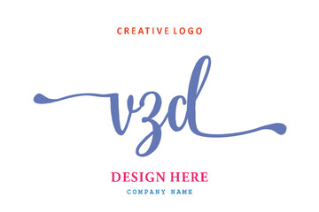VZD lettering logo is simple, easy to understand and authoritative