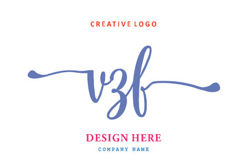 VZF lettering logo is simple, easy to understand and authoritative