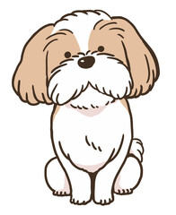 おすわりシーズー