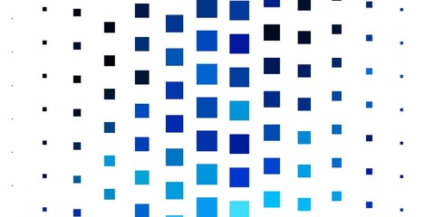 Light BLUE vector template in rectangles.