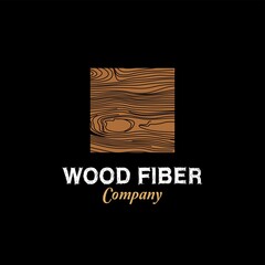 Wood Texture Logo For Woodworking or Wood Cutting Company Inspiration Design
