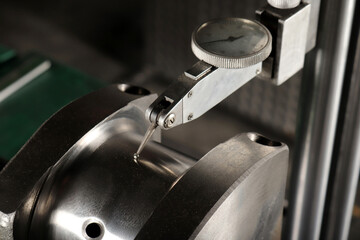 Precise measurement on the crankshaft