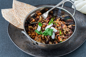 Vegan blackeye bean curry