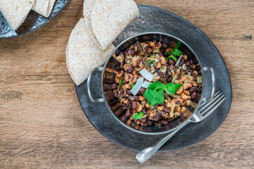 Vegan blackeye bean curry