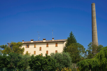 Fototapeta premium Brisighella, Ravenna province, Italy: old building
