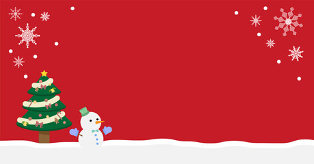 クリスマスの広告バナーデザイン628*1200  ベクター