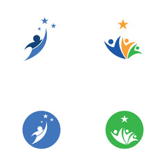 People star logo and vector images