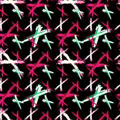 abstract colored background of graffiti beautiful polygons Bright geometric seamless pattern