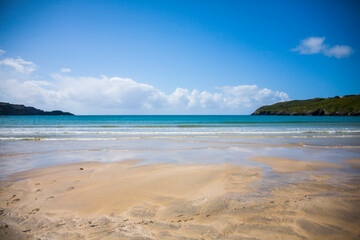 Spring landscape in the lands of Ireland