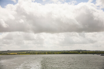 Spring landscape in the lands of Ireland