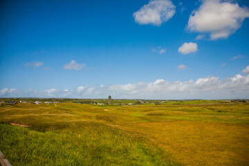 Spring landscape in the lands of Ireland