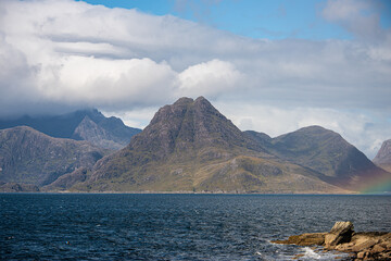 lake in the mountains