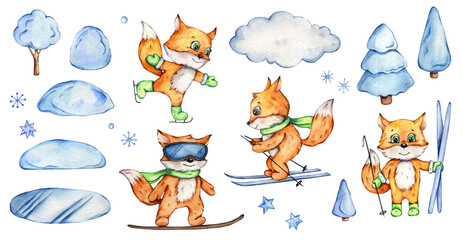 Watercolor illustration