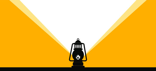 Obraz premium White writing space on yellow background. 