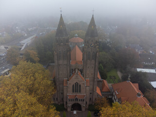 Big Catholic Church in Laren, the Netherlands