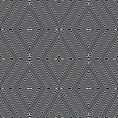 Realistic optical illusion psychedelic box background