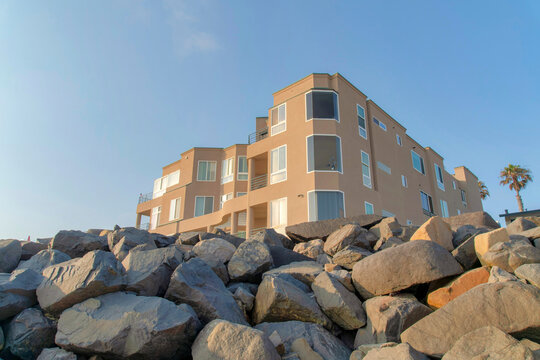 Low Rise Apartment Building In Oceanside, California