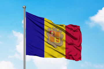 Andorra Flying Flag