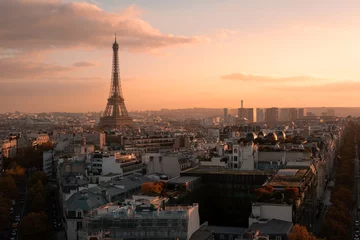Zelfklevend Fotobehang Parijs View of Paris form the Arc de Triomphe, Paris
