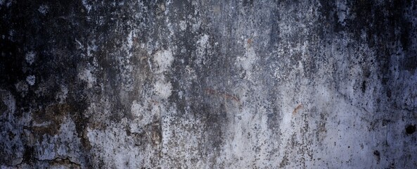 Horror and scary cement. walls are full of stains and scratches