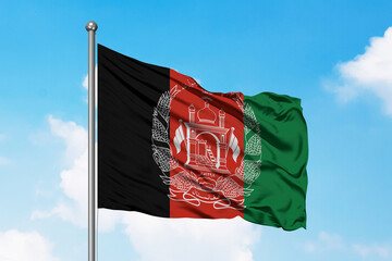 Afghanistan Flying Flag