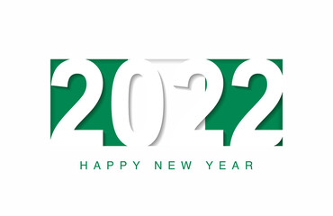 2022 happy new year in nigeria flag, countries 2022 new year collection