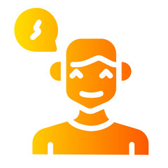 headache gradient icon