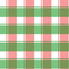 Tartan plaid. Scottish pattern in red, white cage. Scottish cage. Traditional Scottish checkered background. Template for design ornament. Seamless fabric texture ethnic pattern vector illustrations