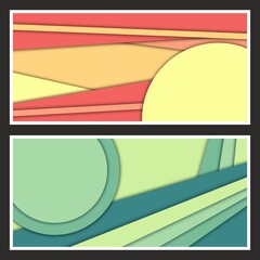 Material design background for user interface