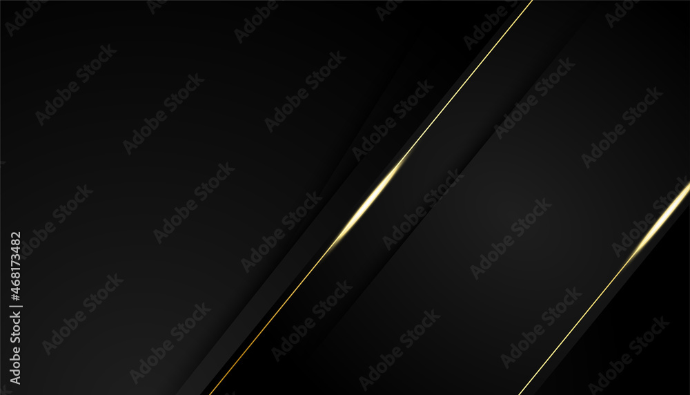 Aufkleber modern simple blue black and gold abstract background for presentation design template
