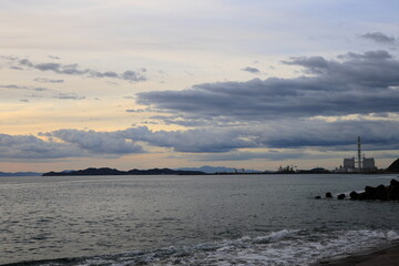 サンセットライン　熊本　日本