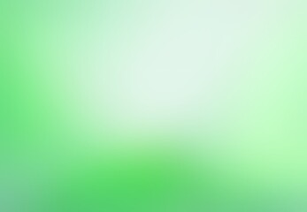 Light green mint color airy blur empty background.