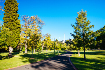 Fitzroy Gardens in Melbourne Australia