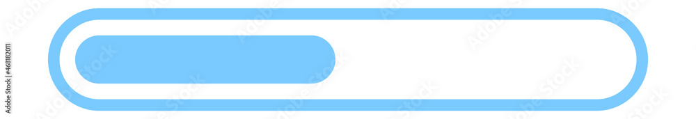 Poster loading bar. progress icon. waiting time indicator