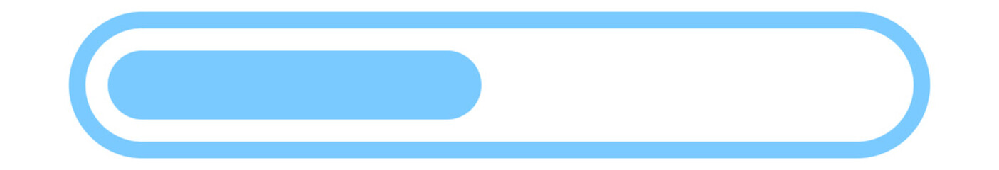Loading bar. Progress icon. Waiting time indicator