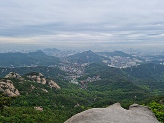 view from the mountain