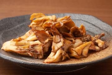 舞茸のバター醤油炒め