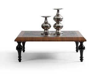 coffee table isolated on a white background