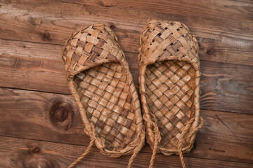 peasant bast shoes in the old days historical birch bark 