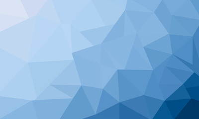 Fond abstrait dégradé bleu en forme géométrique