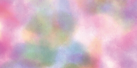 Striped Shapes. Artistic Illustration. Colorful Striped Shapes. Bright Colors Dyed Print. Beautiful Fashion Fabric. Trendy Aquarelle Dirty Painting. Grunge Abstract Kaleidoscope.