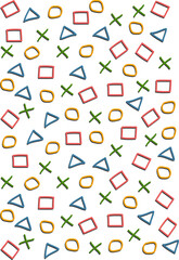 Simple background with varied pattern