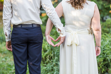 couple walking in the park