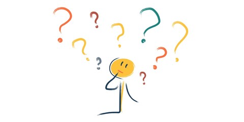the character thinks about important things, cannot find the answer to the question. decision-making process, reflection