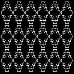 Luxury Design Ornaments Aztecs Geometric Pattern, Texture, Background