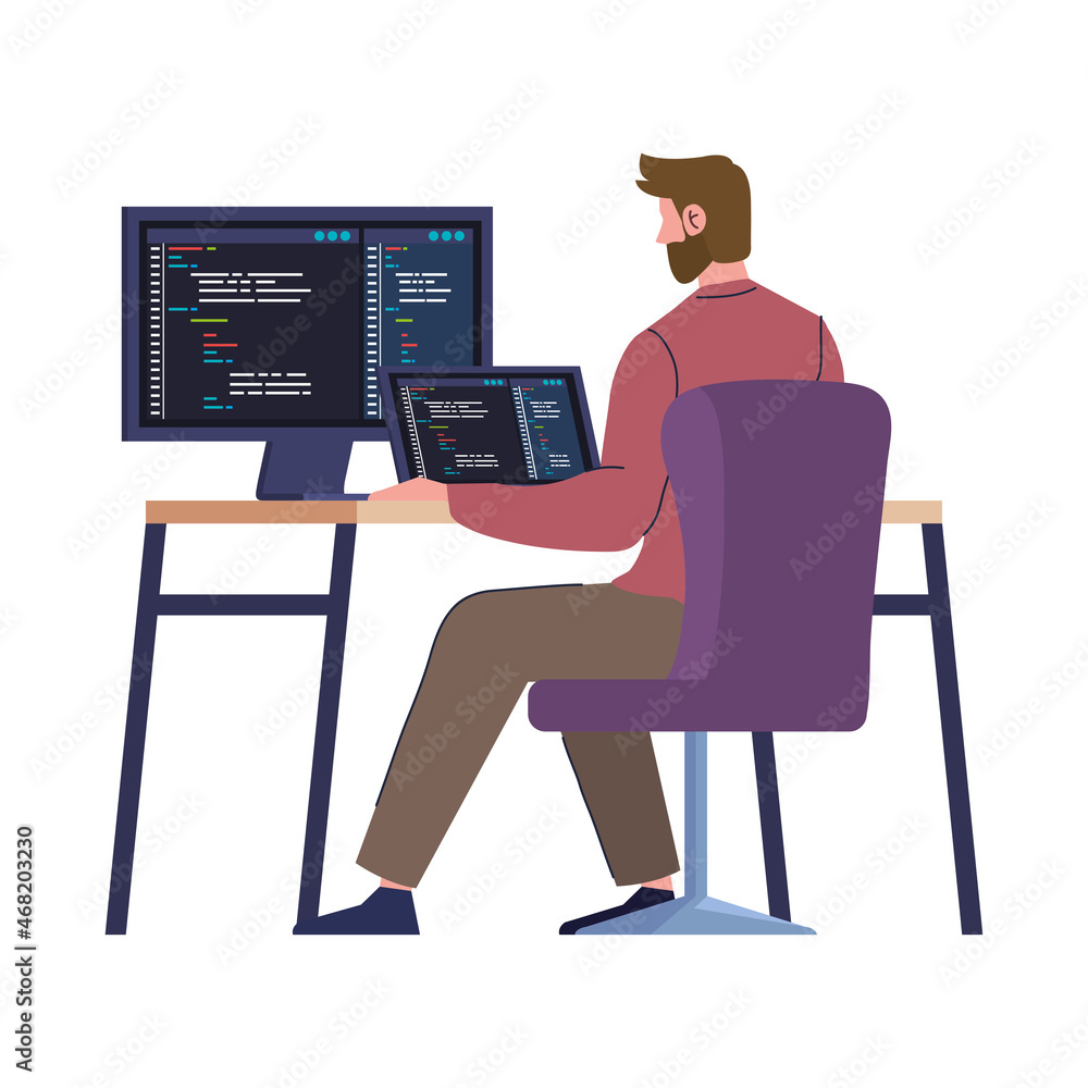 Poster worker of developer web
