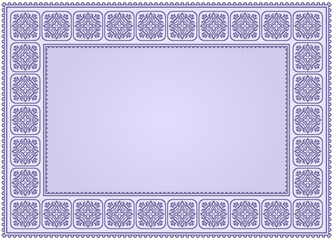 Obraz premium Vector abstract ornamental frame